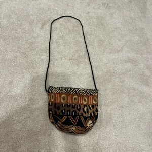 Tribal Patterned Shoulder Bag